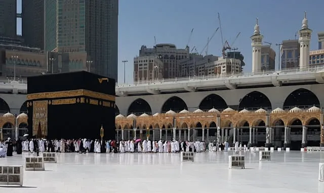 Kaaba from ground