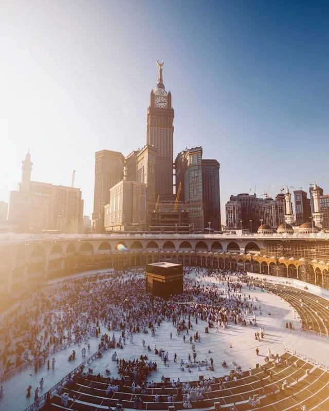 Kaaba from high up